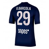 Camiseta Paris Saint-Germain Bradley Barcola #29 Primera Equipación 2025-26 manga corta